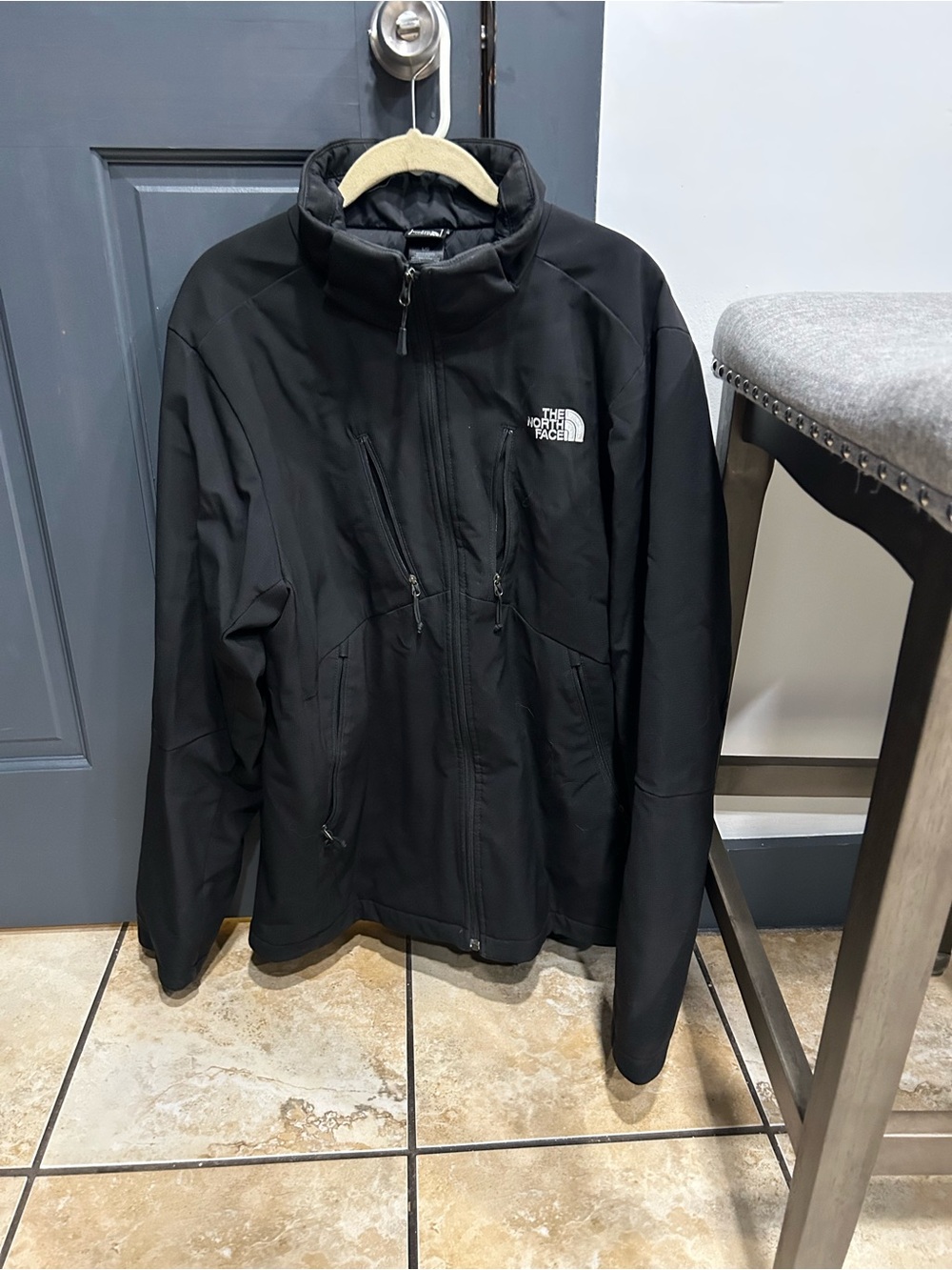 The North Face Black Lightweight Softshell Jacket